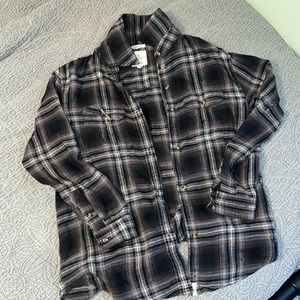 AEO Destroyed Flanel